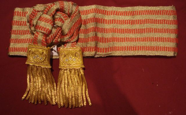 Ceintures de Commandement, ceinture charpes, Officiers, brassards.