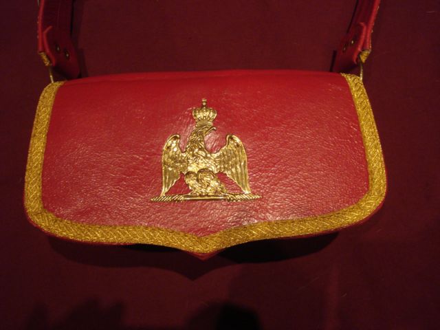 Giberne officiers Cavalerie Légère. Giberne officiers Cavalerie Légère.